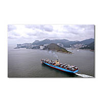 Модульная картина Art-Wood «Грузовые морские корабли» 1 модуль 40х60 см