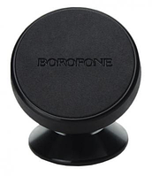 Автомобильный магнитный держатель 360 для приборной панели для телефона в машину Borofone BH5 Черный