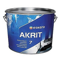 Краска для стен Eskaro Akrit 7 Акрит 7 9,5л