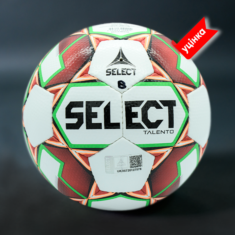 М'яч футбольний B-GR SELECT Talento, (924) бел/красн р. 5