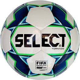 М'яч футзальний Select Futsal Tornado FIFA NEW (014) бел/сін