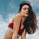 Комплект Sammy Icon бавовняний (топ + сліпи) бордовий, фото 9