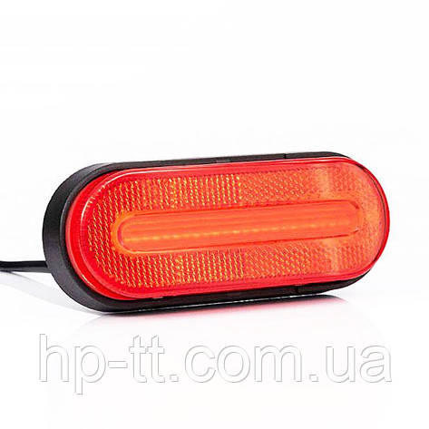 Ліхтар габаритний Fristom FT-070 C LED червоний, фото 1