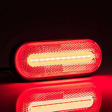 Ліхтар габаритний Fristom FT-070 C LED червоний, фото 2