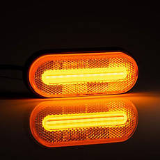 Ліхтар габаритний Fristom FT-070 Z LED жовтий, фото 3