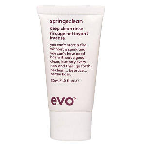 Крем глубокой очистки для вьющихся и кудрявых волос Генеральная уборка Evo Springsclean Deep Clean Rinse 30 мл