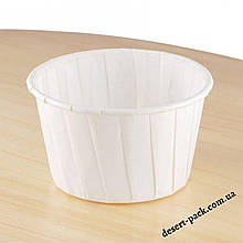 Паперові форми для кексів «З бортиком» 50х40 мм (100 шт.)