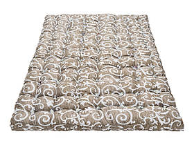 Ватний матрац двоспальний 140х190 "Стандарт" (210582) Матраци ватні Горілки м'які ватні