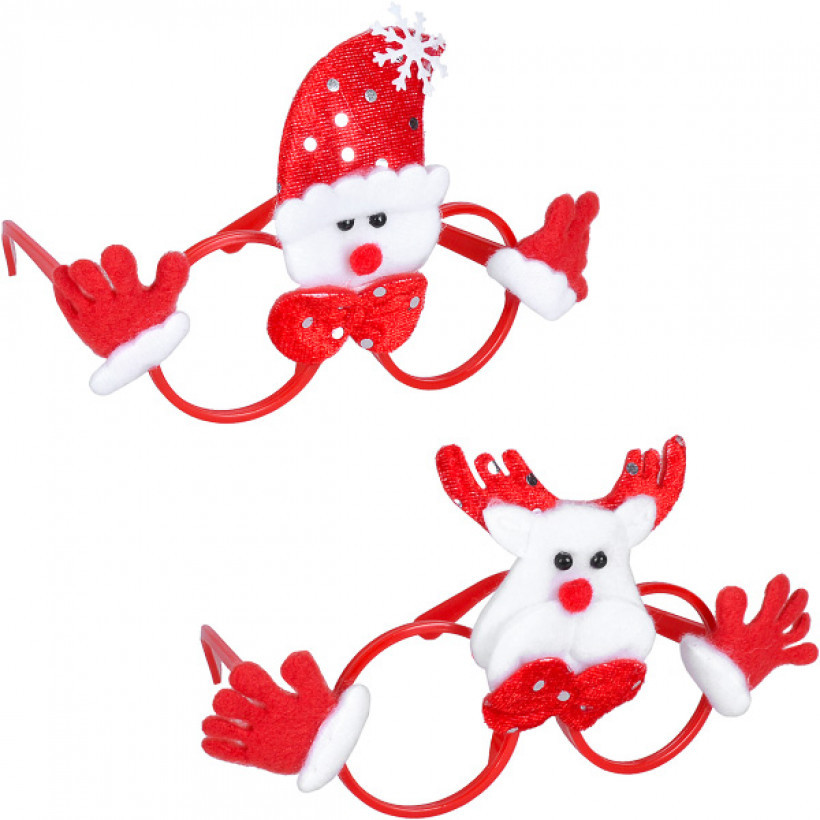 Окуляри новорічні, окуляри маскарадні 1шт