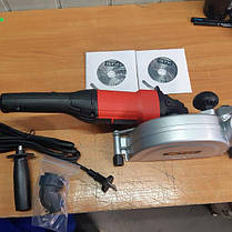 Штроборіз електричний (бороздник) GTM WC125/1400E : 1400 Вт, 9500 об/хв, 3см глибини, плавний пуск (бетоноріз), фото 5