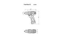 Акумуляторний шуруповерт Metabo PowerMaxx BS Basic 2х2,0 Ач в сумці (600079550), фото 6