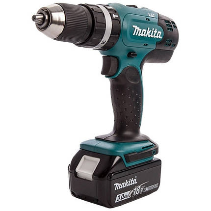 Акумуляторний ударний шурупокрут MAKITA DHP453RFX8, фото 1