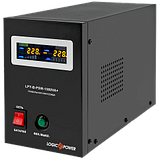 ДБЖ LogicPower LPY-B-PSW-1500VA+ (1050 Вт) 10A/15A з правильною синусоїдою 24V, фото 3