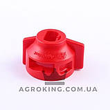 Ковпак форсунки ARAG червоний Агропласт 0-103/08CZ Agroplast, фото 3