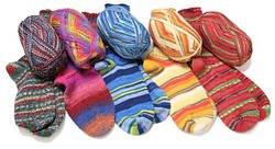 Види пряжі, використовувані при виробництві шкарпеток
