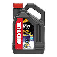 Motul Snowpower 4T 0W-40 4л (826907/105892) Синтетическое моторное масло для снегоходов