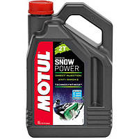 Motul Snowpower 2T 4л (812207/105888) Полусинтетическое моторное масло для снегоходов