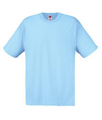 Чоловіча футболка блакитна бавовна 082-YT