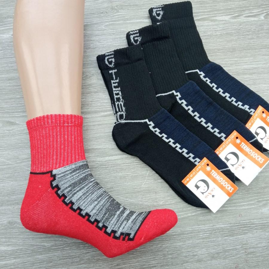 Шкарпетки жіночі махрові стопа Термо висока гумка 23-25р. асорті 30032560, фото 1