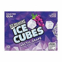 Жвачка Ice Breakers Ice Cubes Arctic Grape Blister Pack, 28 г