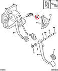 Датчик педалі гальма (4 контакти) на Fiat Ducato 244, Peugeot Boxer, Citroen Jumper (02-06), 453450, 46840510, фото 6