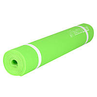 Гімнастичний килимок inSPORTline EVA 173 x 60 cm - зелений