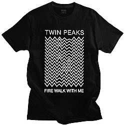 Футболка чорна LOYS фильми Twin Peaks Fire Walk With Me David Lynch