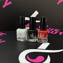 Лак для стемпинга Global Fashion 7 мл , червоний, фото 4