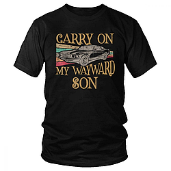 Футболка чорна LOYS фильми Сверхъестественное XS