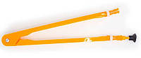 Циркуль для шкільної дошки з присоскою, пластик., жовтий, BS61C/MN46-1 726802