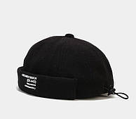 Кепка докер тепла, бейсболка без козирка, Docker cap, чоловіча кепка без козирка, шапка біні