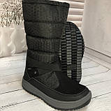 Зимові термочеревики для дівчаток BGTermo чорні розмір 35, фото 4