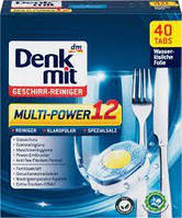 Таблетки для посудомийної машини Denkmit Multi-Power 12, 40 шт.