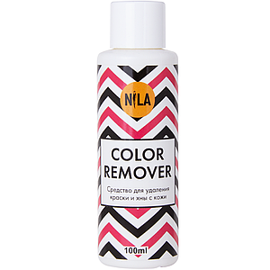 Засіб для видалення фарби та хни з шкіри NILA Color Remover, 100 мл