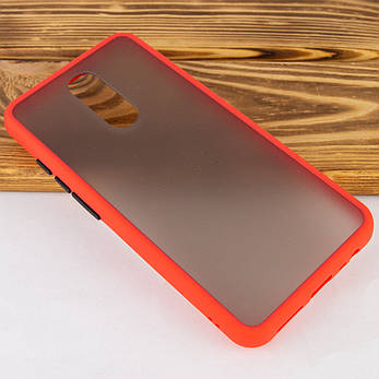 TPU+PC чохол Color Buttons для Xiaomi Redmi 8 / 8a TPU+PC, Червоний, фото 2