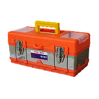 Ящик для інструменту 410*190*180 мм, нерж., мет. замки