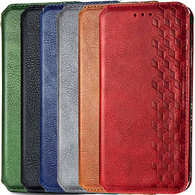 Шкіряний чохол книжка GETMAN Cubic (PU) для Xiaomi Mi 10 Lite