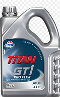 Синтетическое моторное масло TITAN (титан) GT1 PRO FLEX SAE 5W-30 4л.