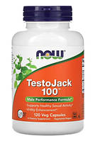 Бустер тестостерону Now Foods Testo Jack 100 120 caps veg