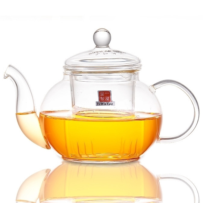 Чайник заварювальний скляний YiWuYao FH-220, 400 мл