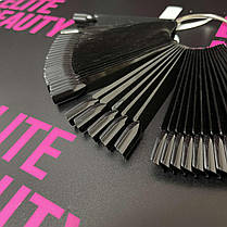 Тіпси палітра-віяло білий на кільці 50 шт/упак., фото 4