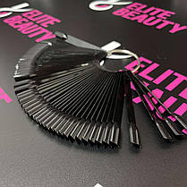 Тіпси палітра-віяло білий на кільці 50 шт/упак., фото 3