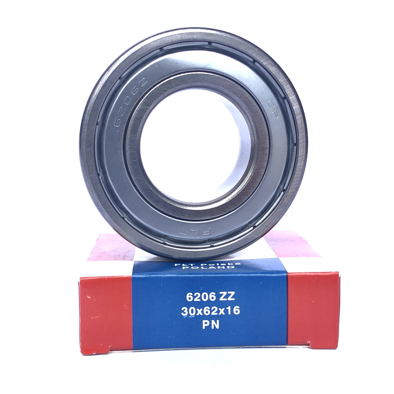 Підшипник 80206 6206 ZZ FLT Польща 30х62х16