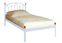 Кровать металлическая Монро белая 80*190 см (Металл-Дизайн ТМ)