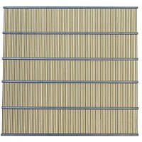 Роздільна решітка металева вертикальна 12 рамок Лисонь (47x49,5 см)