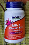Вітамін К-2 MK7 Now Foods MK-7 Vitamin K-2 100 mcg 60 капс, фото 5
