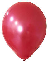 Латексна кулька Balonevi червона (M03) металік 10" (25 см.) 1шт.