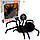 Радіокерована іграшка "Павук Чорна вдова". Павук на радіокеруванні, Робот-павук., фото 4