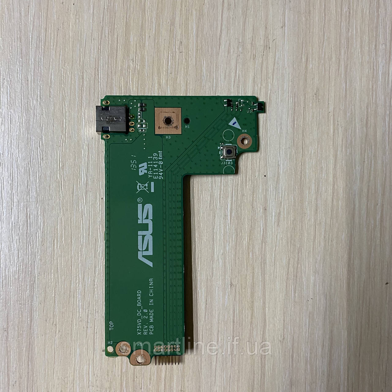 Додаткова плата живлення, включення для ноутбука Asus X75V X75VD R704V X75VB X75VC X75VM X75A