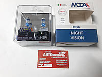 Лампа галогенная MTA HIGHT VISION HB4 12V 55W +80% к-т